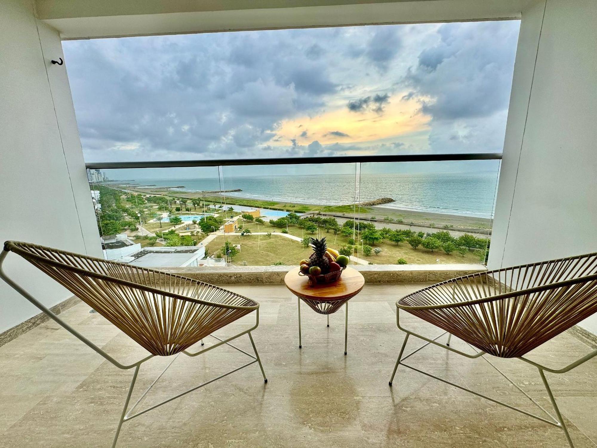 Loft Vistas Mar. Crespo Piscina Y Jacuzzi Apartamento Cartagena